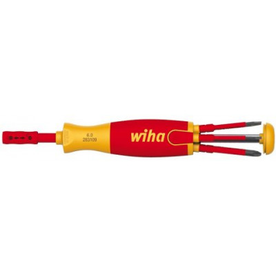WH-41235 Отвертка-битодержатель Bit Magazin LiftUp electric SL,PZ,XENO, 6 ед SB 41235 WIHA