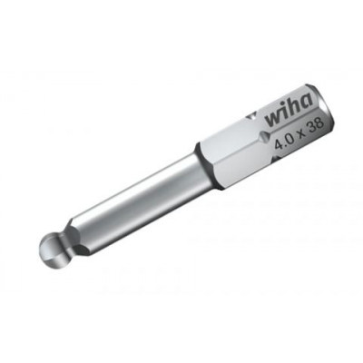 WH-01734 Шестигранная бита Standard со сферической головкой форма С 6,3 SW1,5 х 38 мм 01734 WIHA WH-01734 Шестигранная бита Standard со сферической головкой форма С 6,3 SW1,5 х 38 мм 01734 WIHA