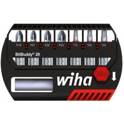 WH-36936 Набор бит BitBuddy MaxxTor 29, смешанная комплектация, 8 шт. 36936 WIHA