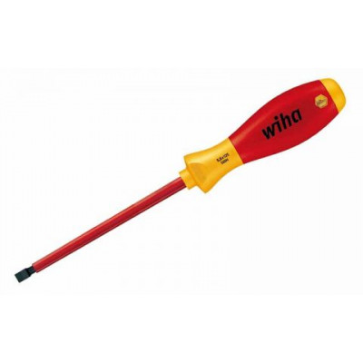WH-00822 Шлицевая отвертка SoftFinish® electric SL3,5 x 100 мм 00822 WIHA