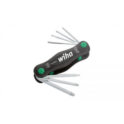 WH-25128 Набор штифтовых ключей PocketStar TORX TamperResistant 7 шт. 25128 WIHA