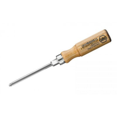 WH-00059 Отвертка с деревянной рукояткой Phillips PH3 x 150 мм 00059 WIHA