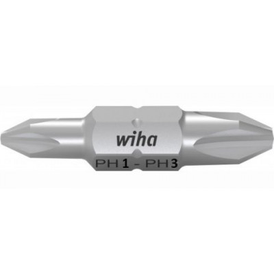 WH-43860 Бита двухсторонняя 7411 PH0 - PH3 30 мм 10 шт. 43860 WIHA WH-43860 Бита двухсторонняя 7411 PH0 - PH3 30 мм 10 шт. 43860 WIHA