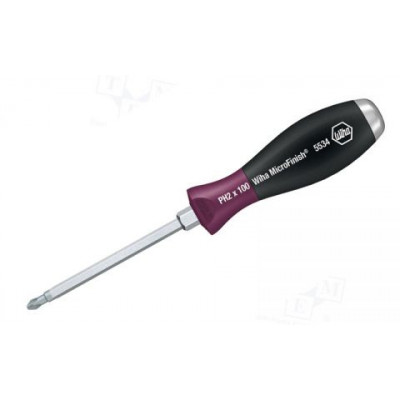 WH-29150 Отвертка MicroFinish® Phillips с набалдашником PH2 x 100 мм 29150 WIHA