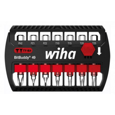WH-42117 Набор бит BitBuddy 49 смешанный 7 шт. 42117 WIHA