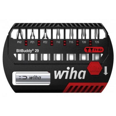 WH-42138 Набор бит BitBuddy 29 смешанный 8 шт. 42138 WIHA