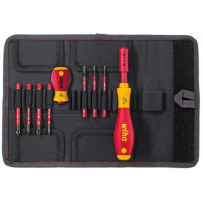 WH-41232 Набор рукоятки и биты SoftFinish electric slimVario 41232 WIHA