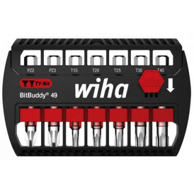 WH-42118 Набор бит BitBuddy 49 смешанный 7 шт. 42118 WIHA