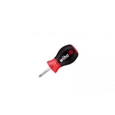 WH-26964 Шлицевая укороченная отвертка SoftFinish SL4 х 25 мм 26964 WIHA