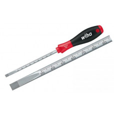 WH-36085 Шлицевая отвертка SoftFinish с миллиметровой шкалой SL4 x 100 мм 36085 WIHA WH-36085 Шлицевая отвертка SoftFinish с миллиметровой шкалой SL4 x 100 мм 36085 WIHA