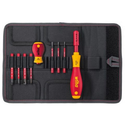 WH-41233 Набор рукоятки и биты SoftFinish electric slimVario 41233 WIHA