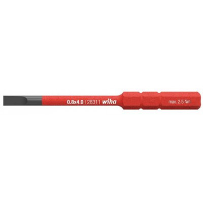 WH-43115 Бита slimBit electric slimVario шлиц 2,0x75 43115 WIHA