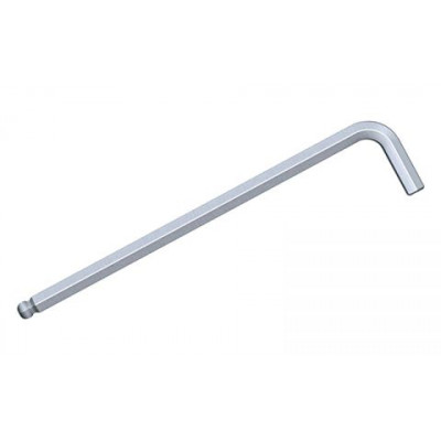WH-01404 Штифтовой ключ шестигранный со сферической головкой, длинный SW8 х 206 мм 01404 WIHA