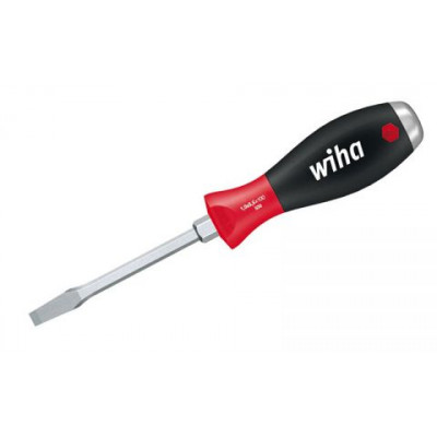 WH-03225 Шлицевая отвертка SoftFinish с набалдашником SL5,5 x 100 мм 03225 WIHA WH-03225 Шлицевая отвертка SoftFinish с набалдашником SL5,5 x 100 мм 03225 WIHA